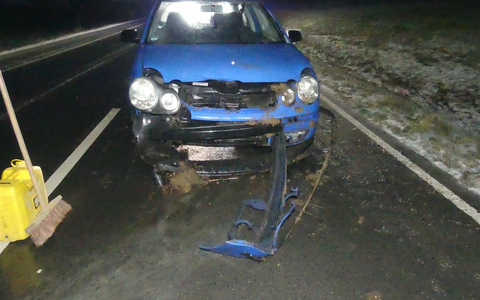 POL-GM: Auto kommt von der Straße ab - Foto: presseportal.de