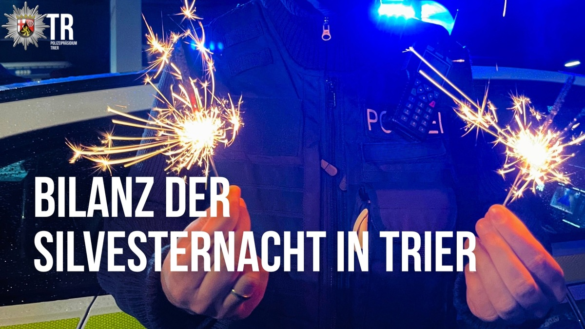 POL-PPTR: Bilanz der Silvesternacht in Trier - Foto: presseportal.de