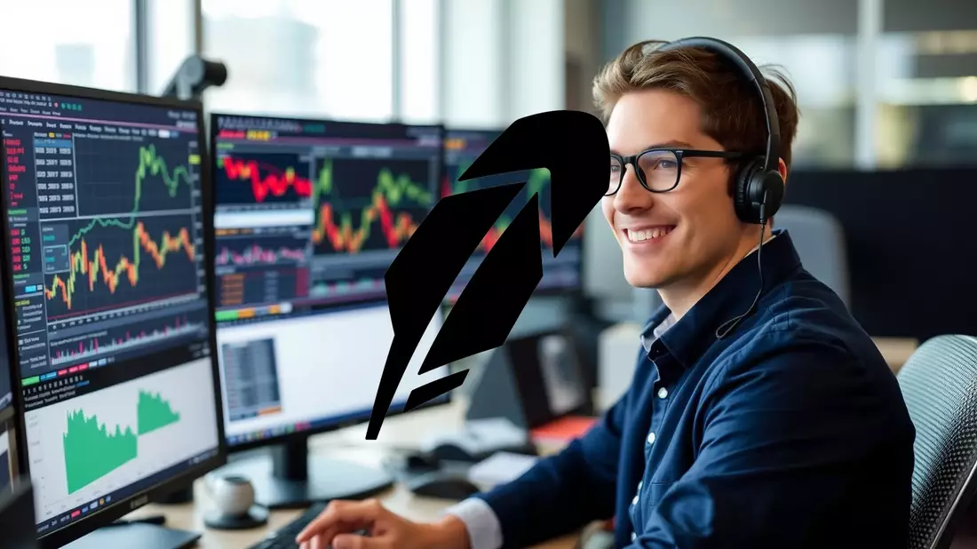 Robinhood Shares Face Critical Test After Stellar Rally Illustration mit AI erstellt übermittelt durch boerse-global.de