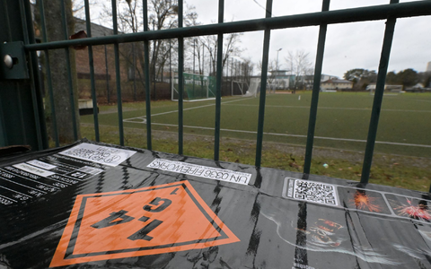 Das Unglück ereignete sich im Potsdamer Wohngebiet Am Stern. - Foto: Michael Bahlo/dpa