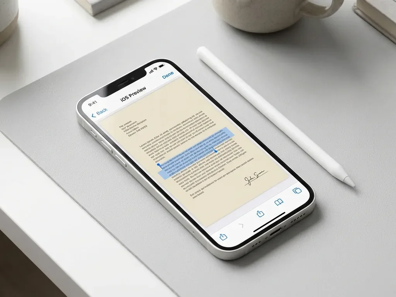 Preview-App: Apples neue Waffe für mobile PDF-Arbeit - Foto: über boerse-global.de