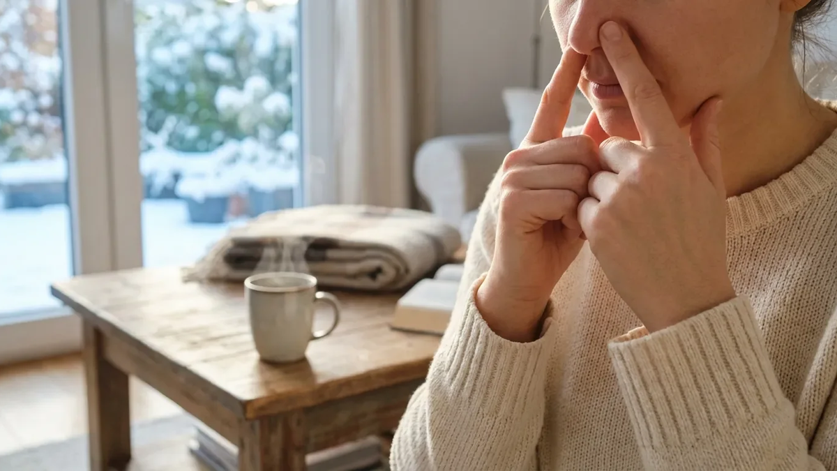 Akupressur-Punkt LI20: Atemwegserleichterung in der Grippewelle - Foto: über boerse-global.de