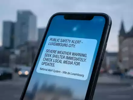 LU-Alert: Luxemburg testet am Montag landesweites Warnsystem - Foto: über boerse-global.de