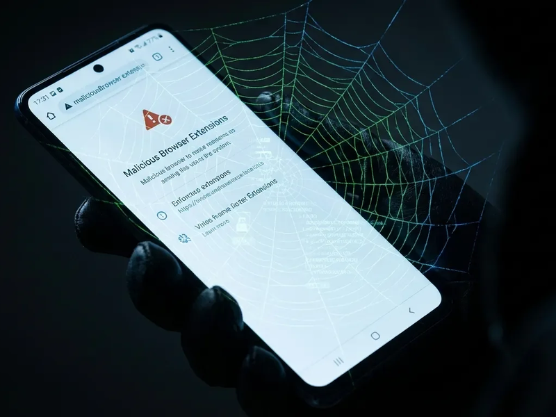 Chrome-Erweiterungen stehlen KI-Chats und gefährden Android - Foto: über boerse-global.de