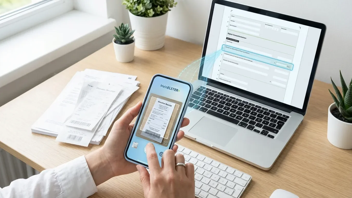 Digitaler Beleg-Upload beschleunigt Steuererklärung 2025 - Foto: über boerse-global.de
