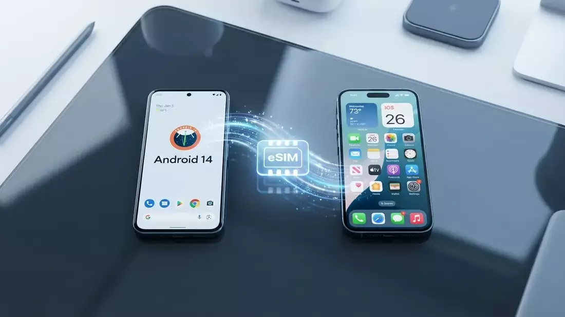 eSIM-Übertragung: Apple und Google kämpfen mit Netzbetreibern - Bild: über boerse-global.de