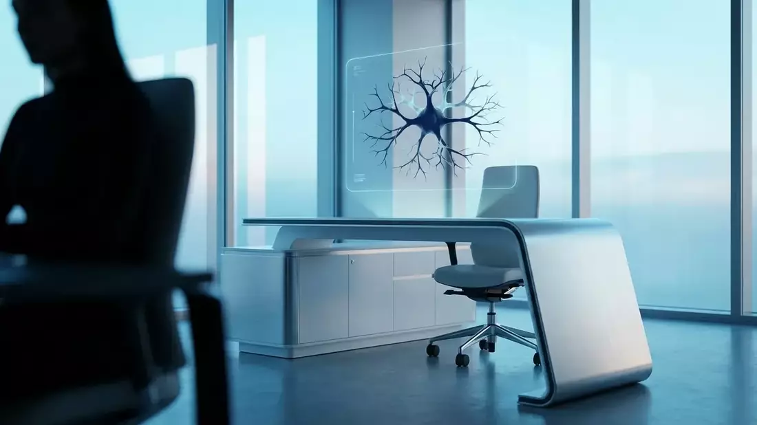 KI wird 2026 zum kognitiven Partner Illustration mit AI erstellt übermittelt durch boerse-global.de