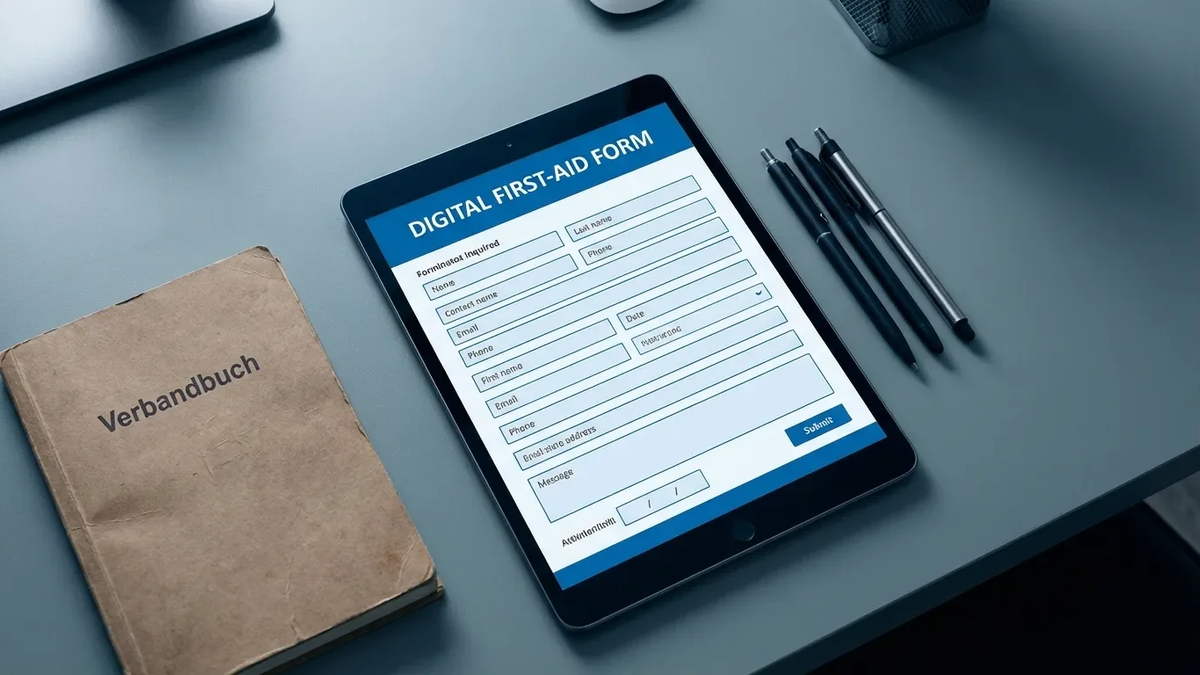 DGUV Vorschrift 2 macht digitales Verbandbuch zur Pflicht - Foto: über boerse-global.de