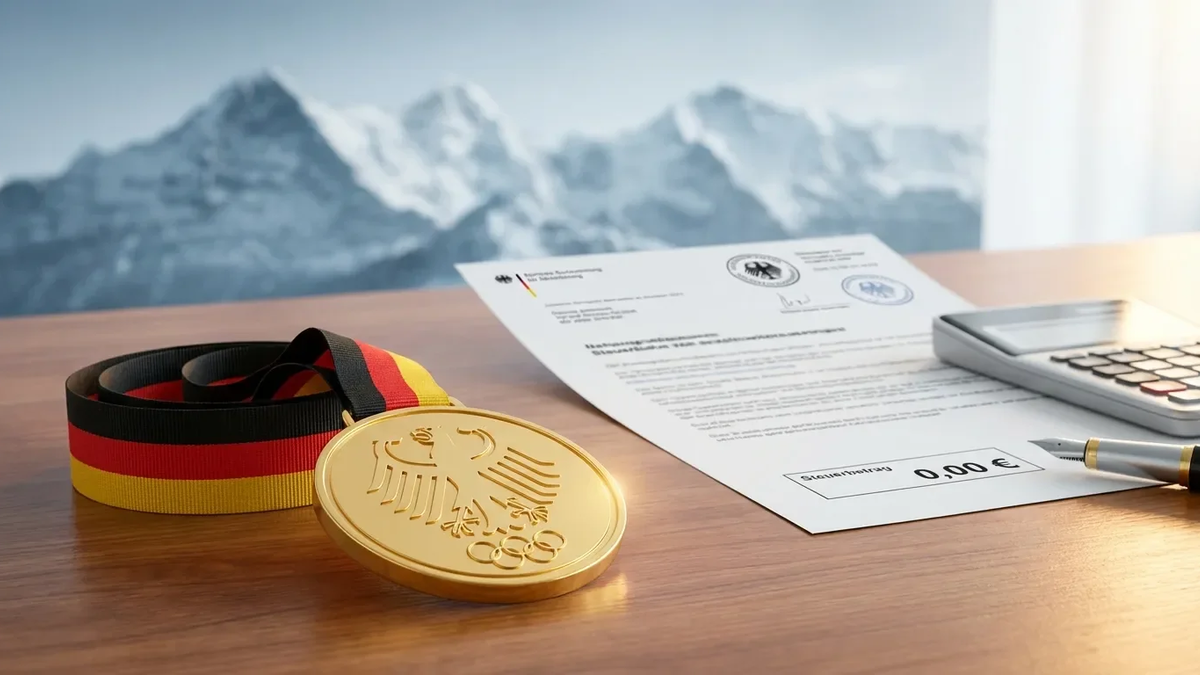 Sporthilfe-Prämien: Olympia-Boni ab sofort steuerfrei - Foto: über boerse-global.de