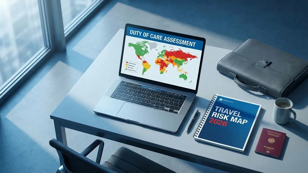 Neue Risikokarten und Regeln: Deutsche Firmen müssen Reisesicherheit sofort überprüfen - Foto: über boerse-global.de