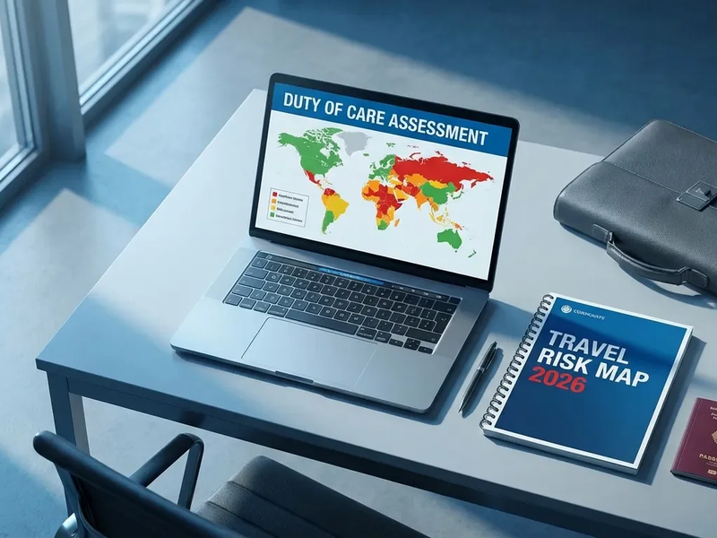 Neue Risikokarten und Regeln: Deutsche Firmen müssen Reisesicherheit sofort überprüfen - Foto: über boerse-global.de