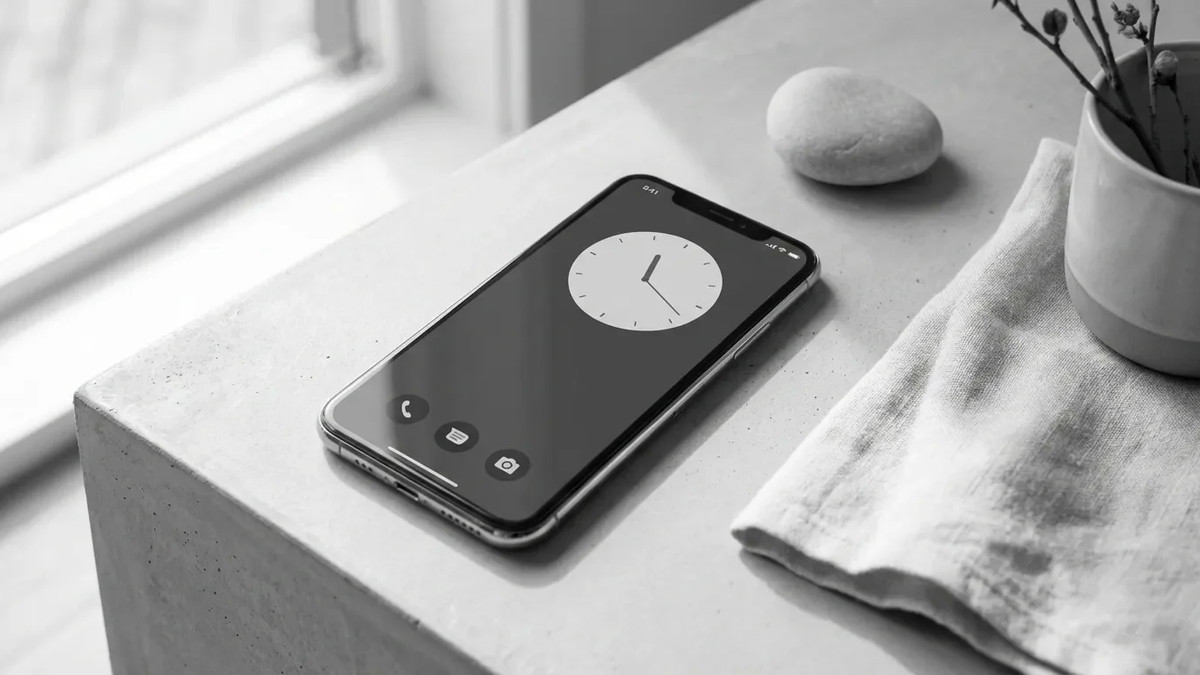 Graustufen-Modus wird zum Neujahrsvorsatz 2026 - Foto: über boerse-global.de