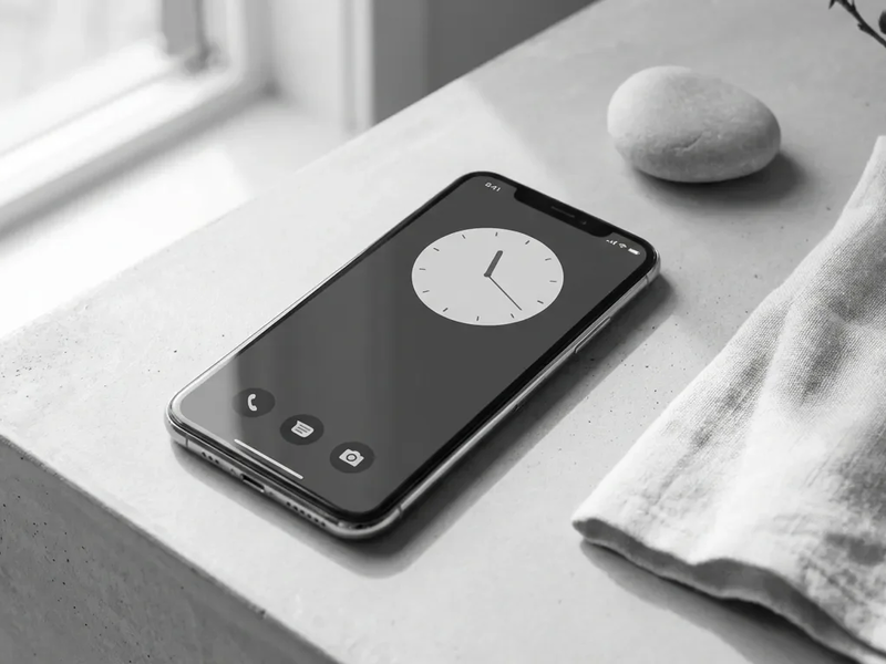 Graustufen-Modus wird zum Neujahrsvorsatz 2026 - Foto: über boerse-global.de