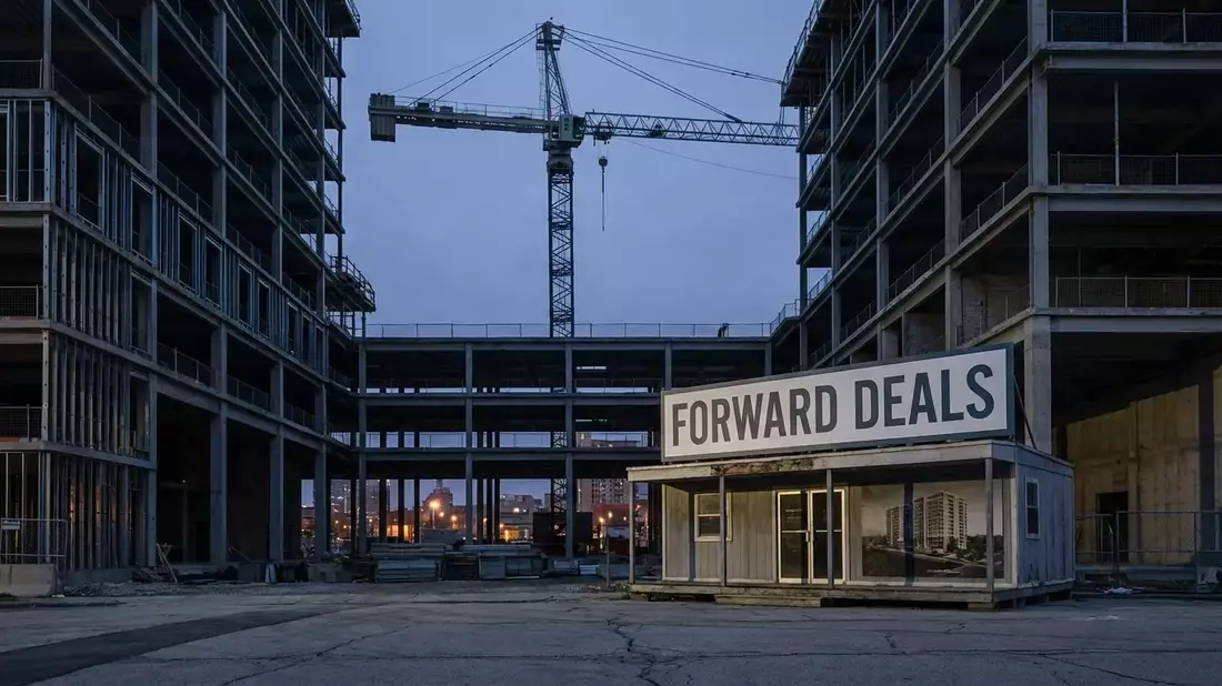 Forward Deals: Der Markt für Neubauprojekte ist eingefroren - Bild: über boerse-global.de