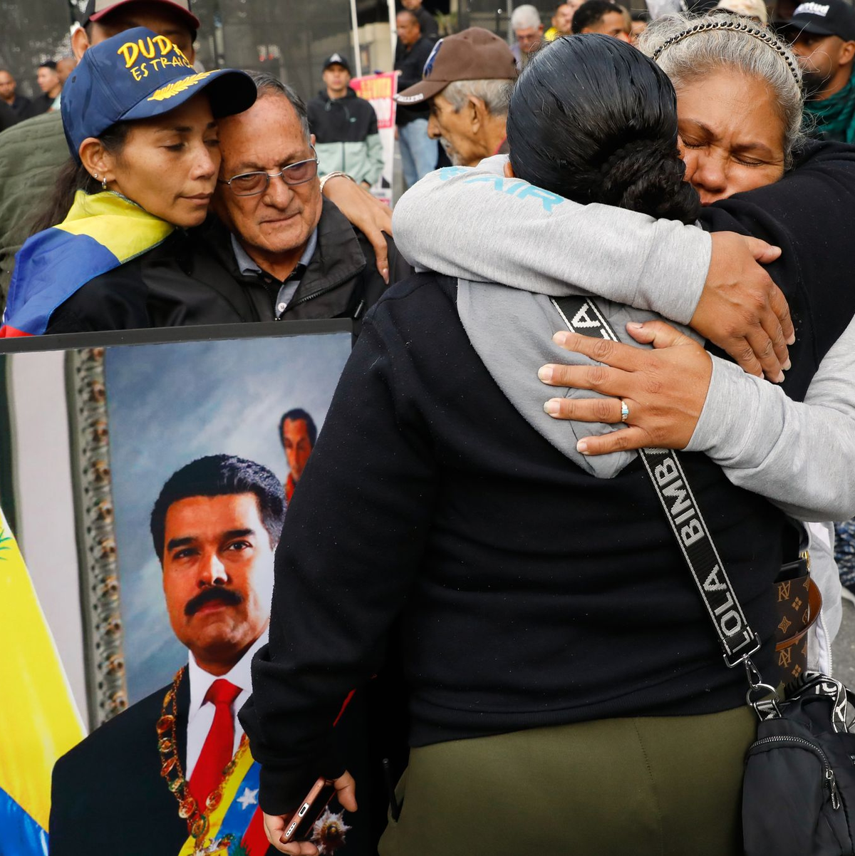Die USA haben Militärschlage in Venezuela ausgeführt. - Foto: Cristian Hernandez/AP/dpa