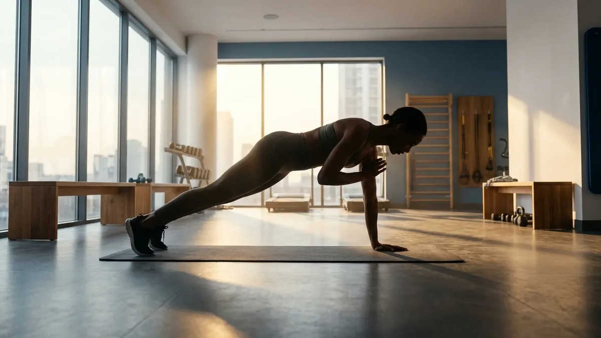 Fitnesstrends 2026: Schulter-Taps revolutionieren Core-Training - Foto: über boerse-global.de