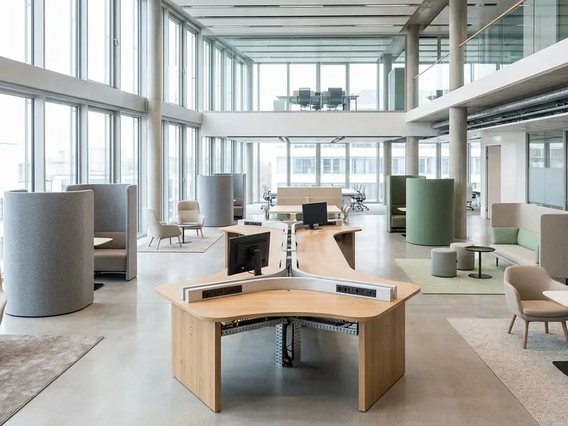 Büro-Revolution 2026: Der feste Schreibtisch ist Geschichte - Foto: über boerse-global.de