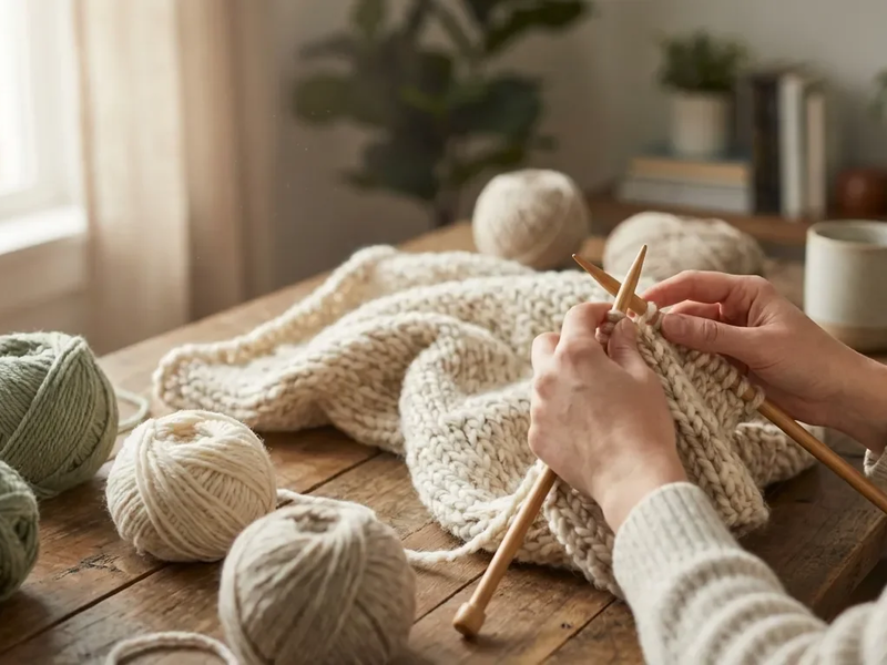 Cosy Hobbies: Stricken und Co. werden 2026 zur mentalen Gesundheitsstrategie - Foto: über boerse-global.de