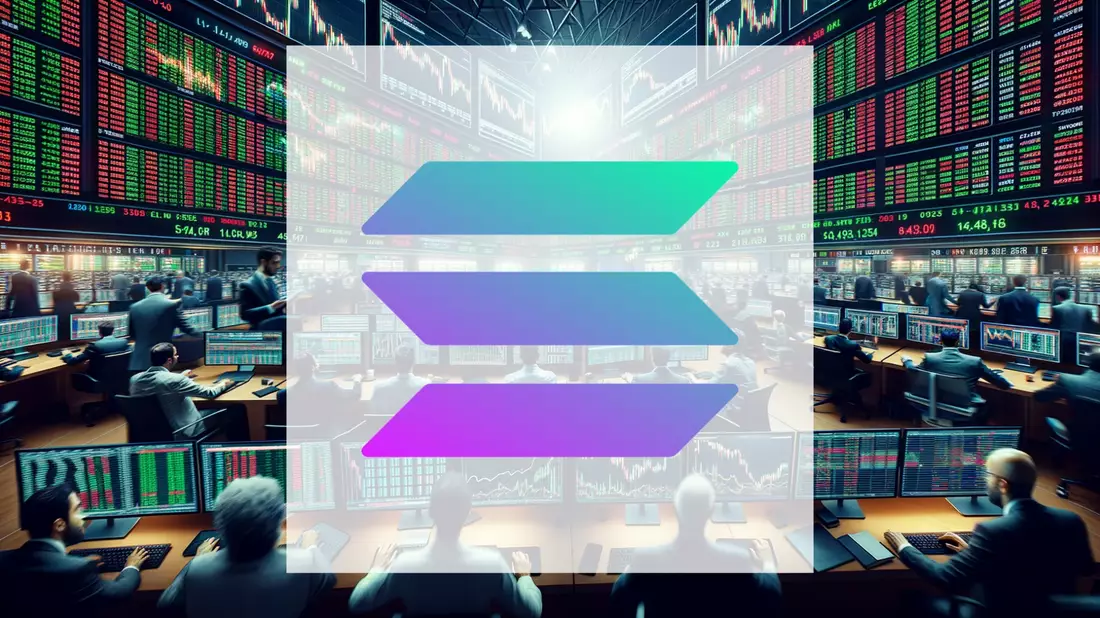 Solana’s Institutional Momentum: Can Wall Street Fuel a Rebound? Illustration mit AI erstellt übermittelt durch boerse-global.de