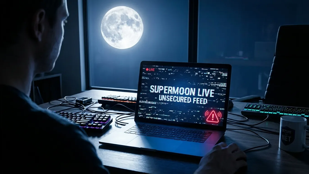 Wolf Moon Supermoon löst Welle von Phishing-Angriffen aus - Foto: über boerse-global.de