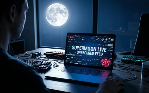 Wolf Moon Supermoon löst Welle von Phishing-Angriffen aus - Foto: über boerse-global.de