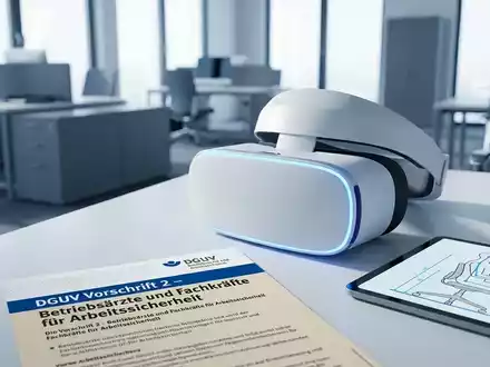 DGUV-Reform und VR-Studie zwingen zu neuen Sicherheitskonzepten - Foto: über boerse-global.de