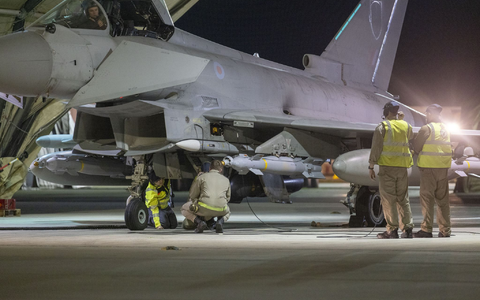  Erste Auswertungen deuteten auf einen Erfolg der Operation hin. (Handout) - Foto: Sgt Lee Goddard/Ministry of Defence/PA/dpa