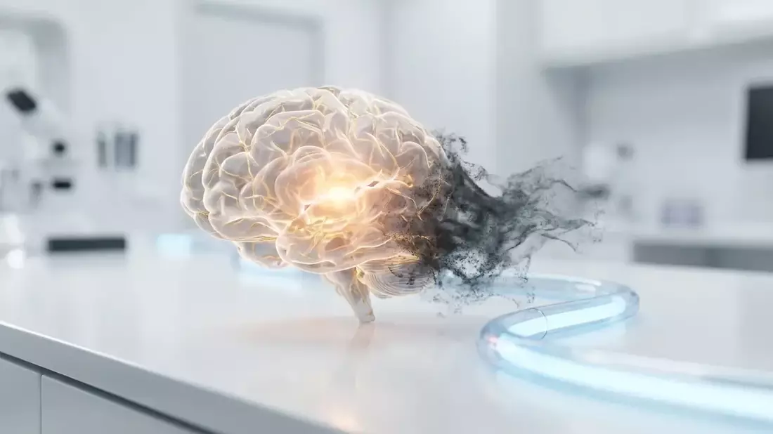 Wissenschaft: So beeinflusst Visualisierung Immunzellen im Gehirn Illustration mit AI erstellt übermittelt durch boerse-global.de