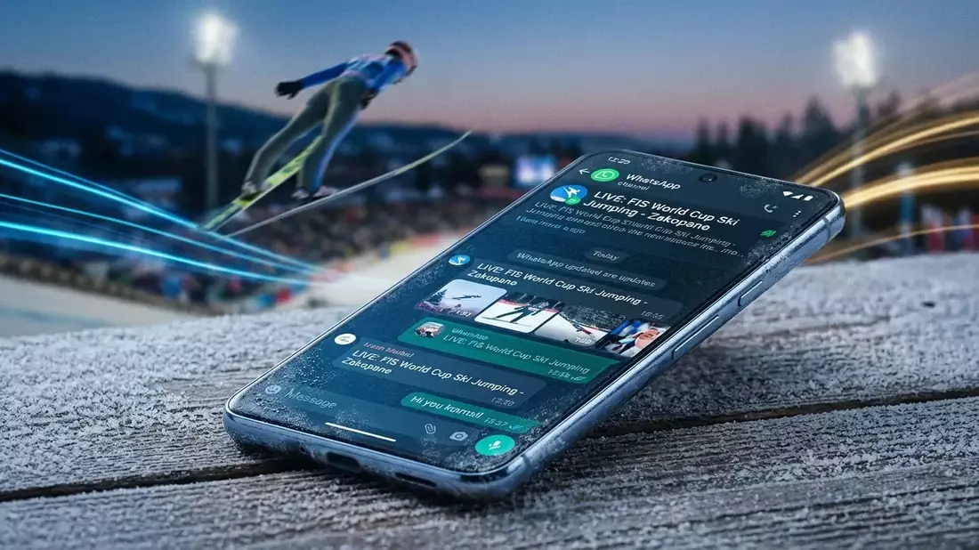 WhatsApp-Kanäle: So verfolgen Sie die Vierschanzentournee live - Bild: über boerse-global.de