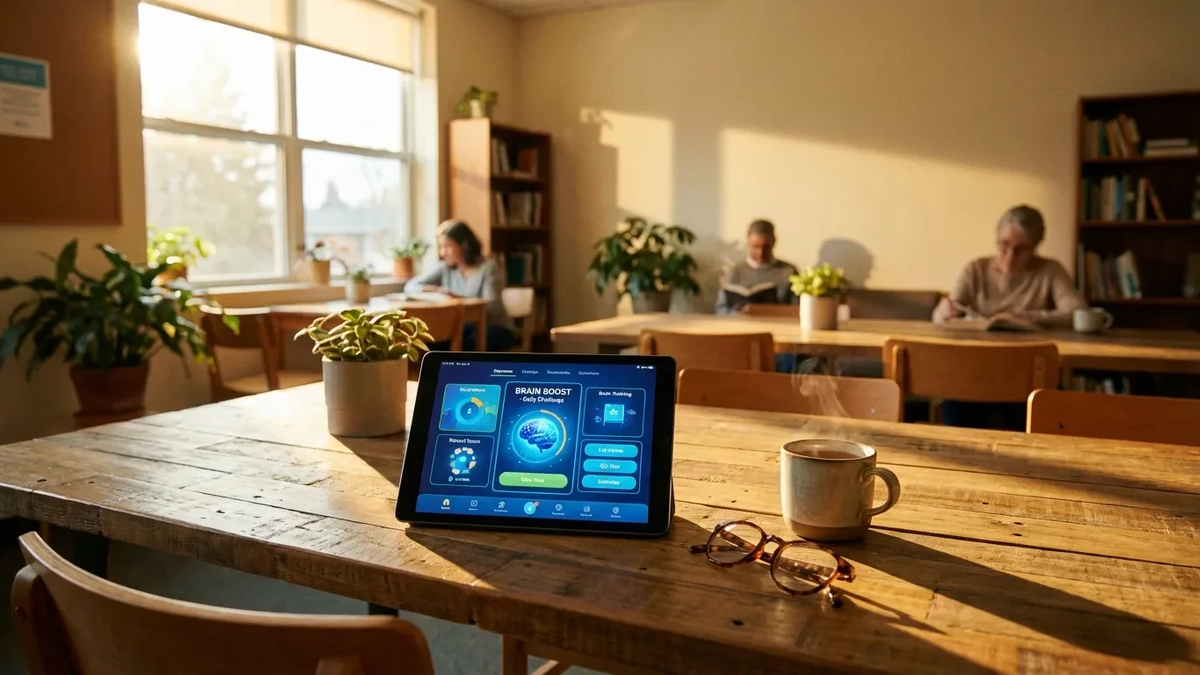 Digital+Vital: Senioren lernen Gehirn-Apps von Gleichaltrigen - Foto: über boerse-global.de