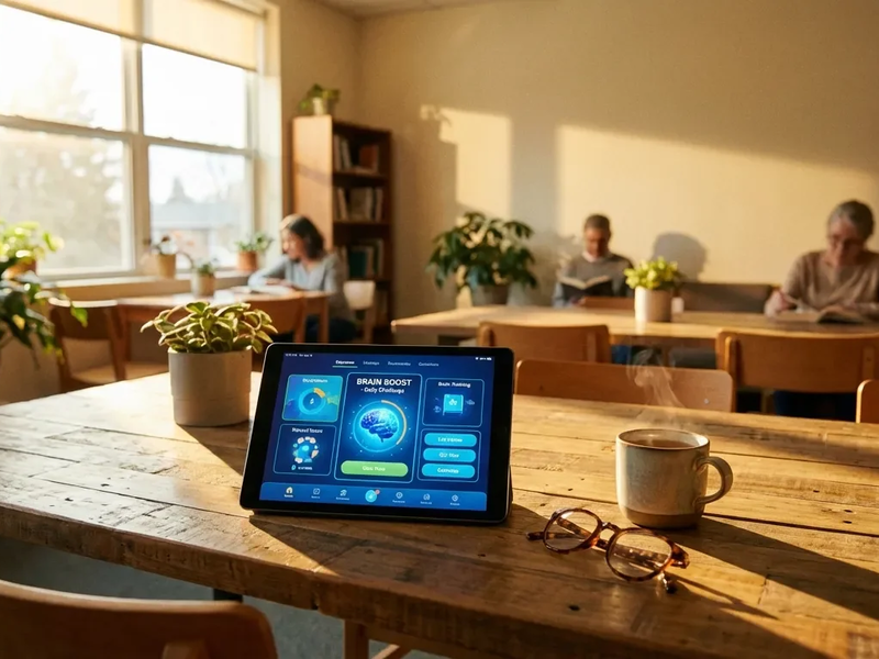 Digital+Vital: Senioren lernen Gehirn-Apps von Gleichaltrigen - Foto: über boerse-global.de