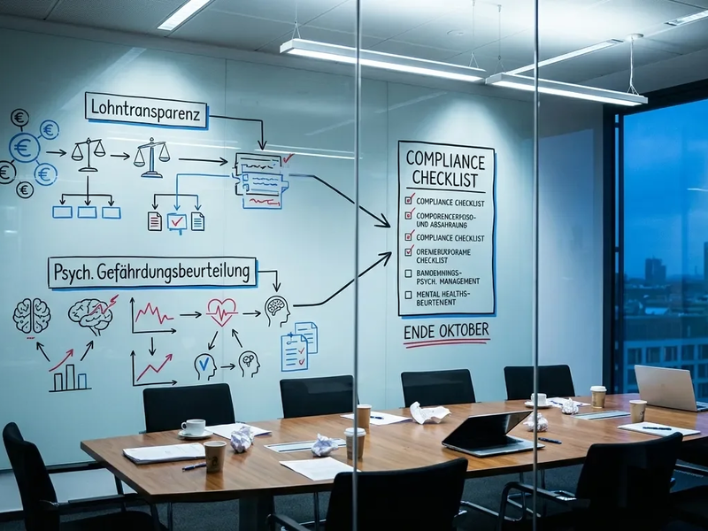 EU-Gehaltstransparenz zwingt zu neuer Bewertung psychischer Risiken - Foto: über boerse-global.de