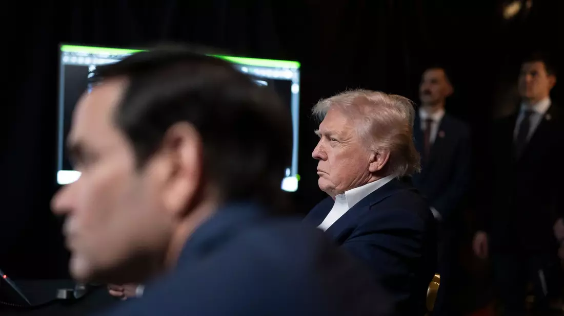 US-Präsident Trump will, dass die USA Venezuela vorerst führen.  - Bild: Molly Riley/The White House/AP/dpa