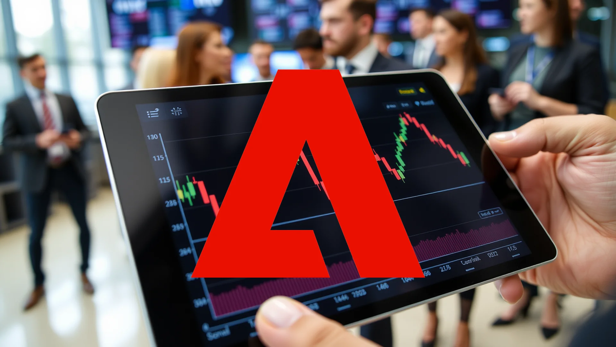 Adobe Shares Navigate Conflicting Market Cues - Foto: über boerse-global.de