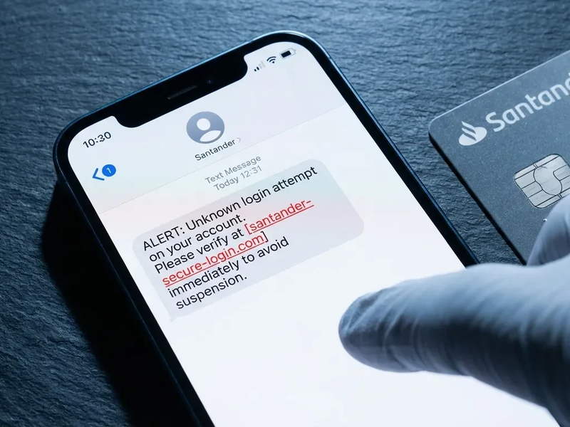 Santander-Kunden im Visier neuer SMS-Betrüger - Foto: über boerse-global.de