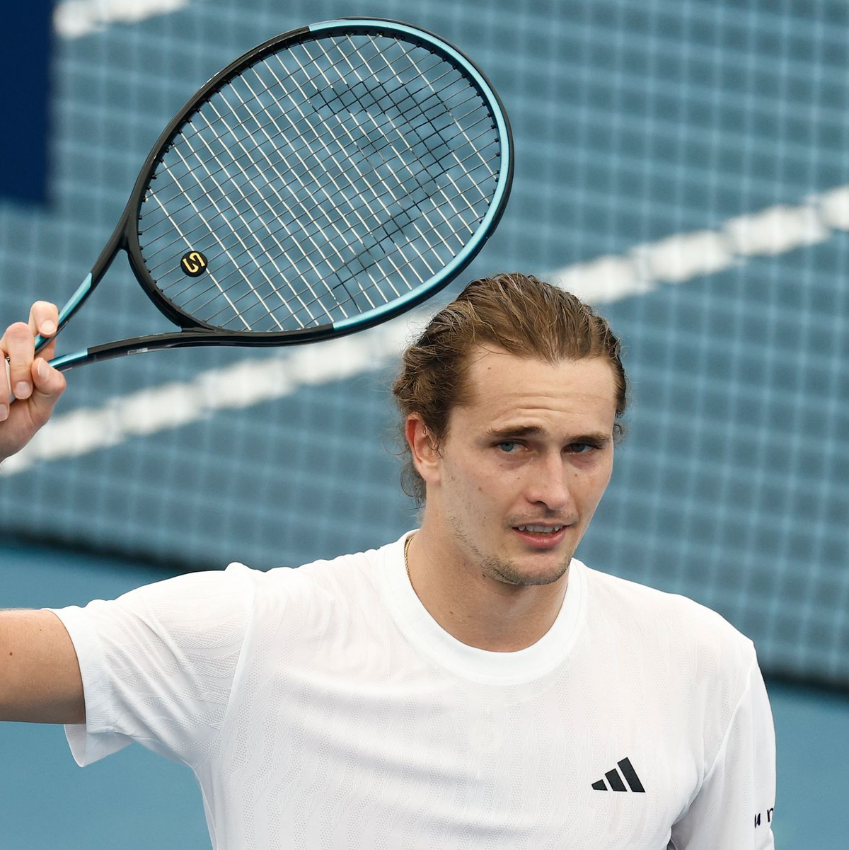 Alexander Zverev und Laura Siegemund feiern den Sieg zum Auftakt beim United Cup. - Foto: Mark Evans/AAP/dpa