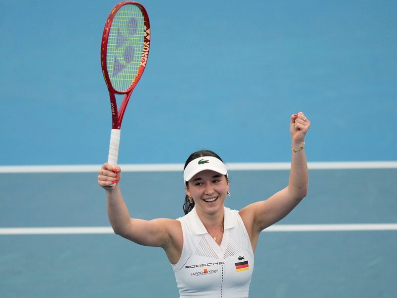 Trotz starker Leistung musste sich Eva Lys gegen Iga Swiatek geschlagen geben. - Foto: Rick Rycroft/AP/dpa