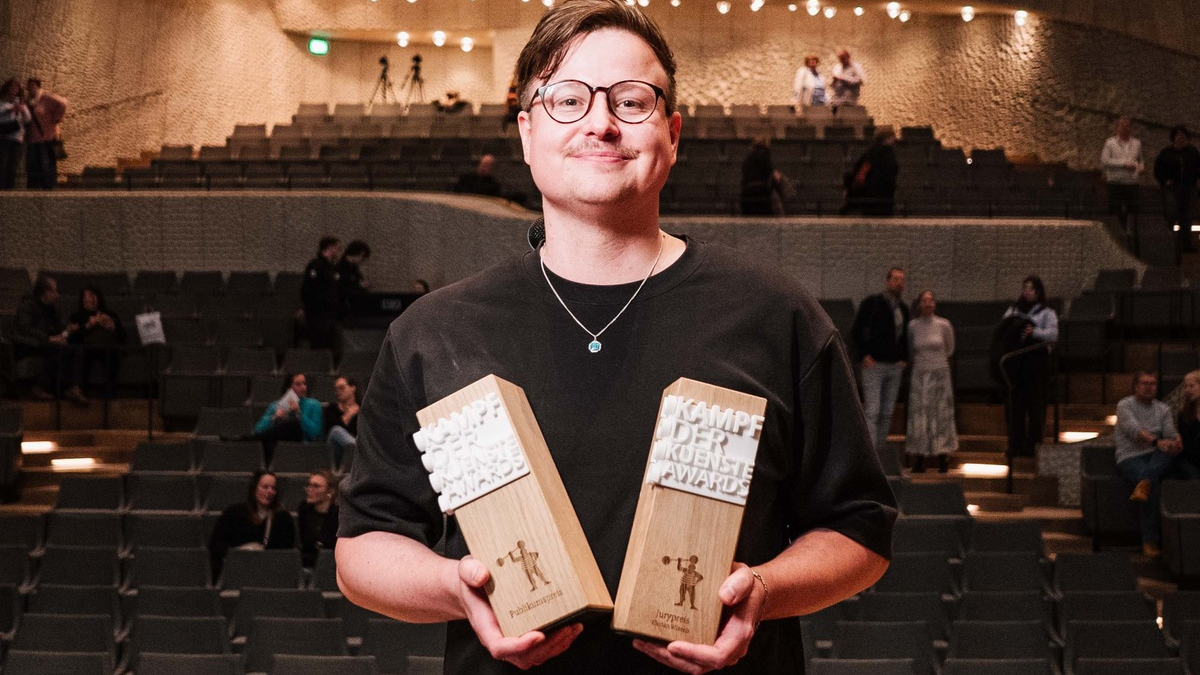Poetry Slam Awards 2026 verliehen - Großer Jubel in der Elbphilharmonie - Foto: presseportal.de