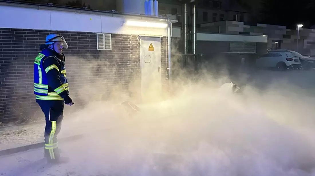 FW Celle: Nahezu gespenstische Szenen - Gasaustritt in Celle! - Bild: presseportal.de
