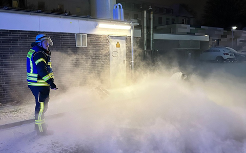 FW Celle: Nahezu gespenstische Szenen - Gasaustritt in Celle! - Foto: presseportal.de