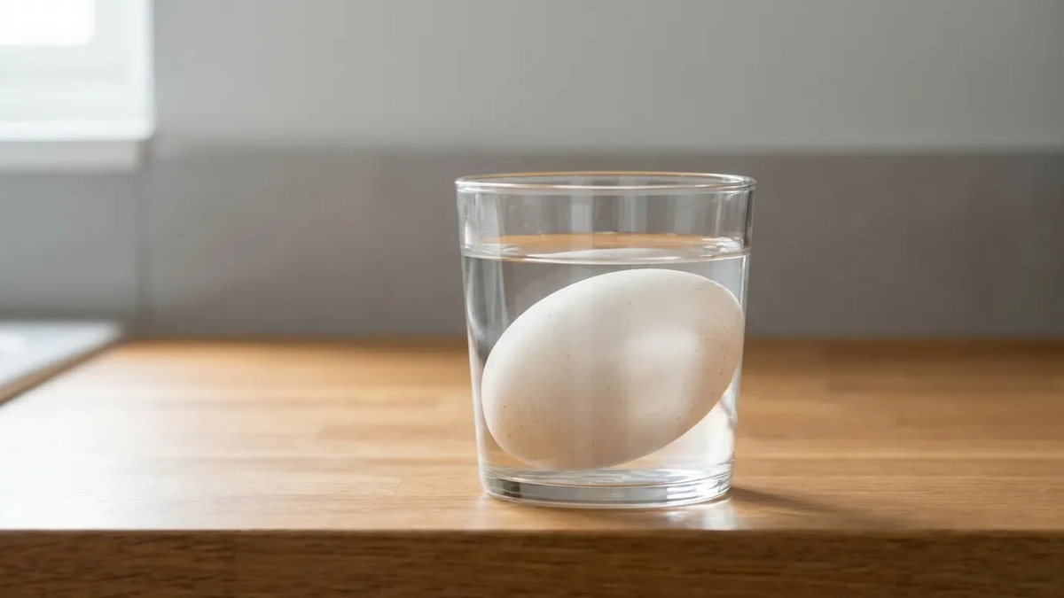 Wasserglas-Test: So prüfen Sie die Frische Ihrer Eier - Foto: über boerse-global.de