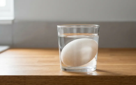 Wasserglas-Test: So prüfen Sie die Frische Ihrer Eier - Foto: über boerse-global.de