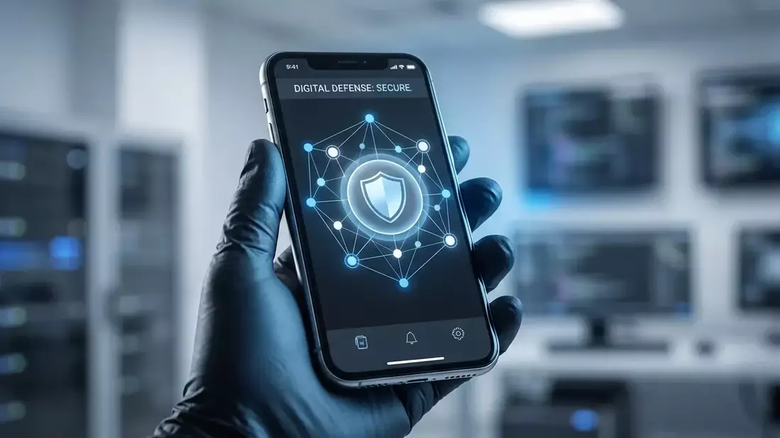 TraceX Guard setzt 2026 neuen Standard für mobile Sicherheit Illustration mit AI erstellt übermittelt durch boerse-global.de