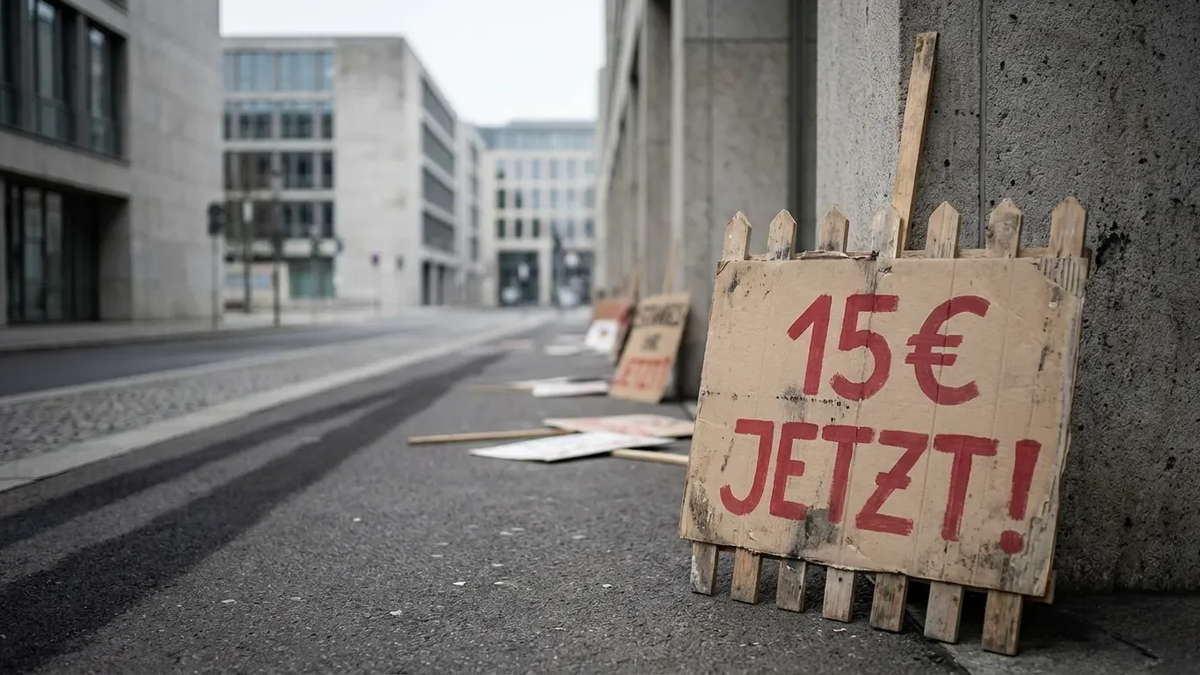 Mindestlohn-Debatte: SPD unter Druck, Union warnt vor Tabubruch - Foto: über boerse-global.de
