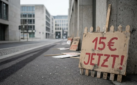 Mindestlohn-Debatte: SPD unter Druck, Union warnt vor Tabubruch - Foto: über boerse-global.de