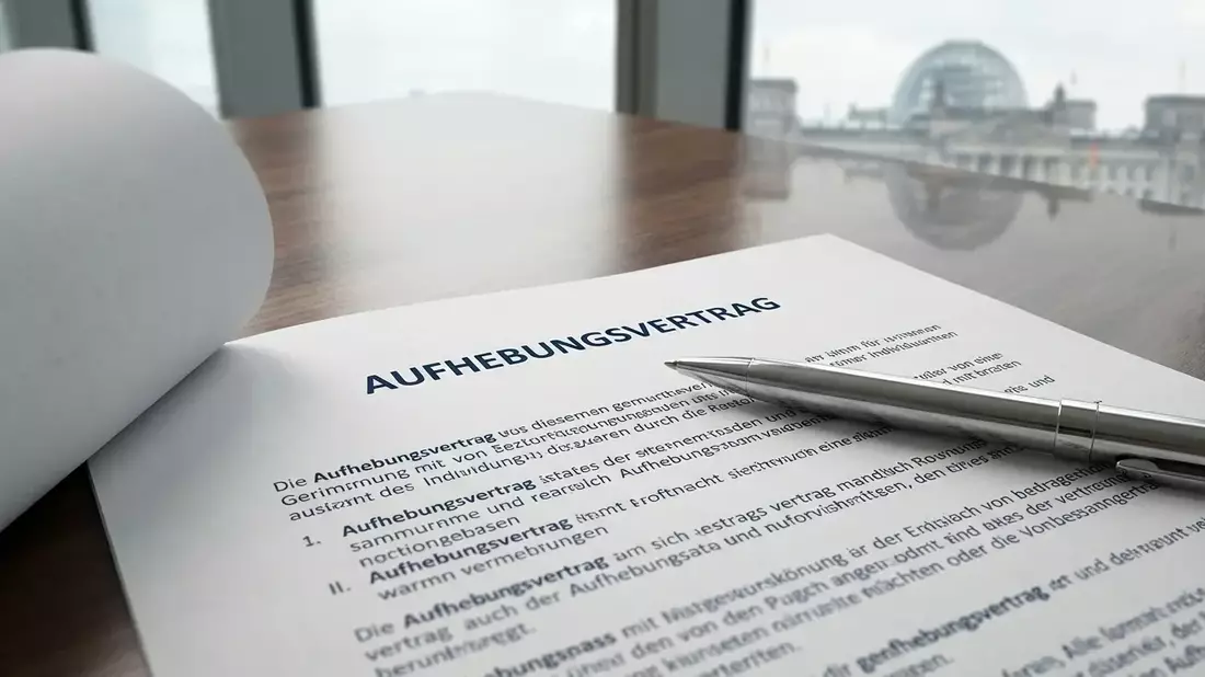 Aufhebungsverträge: Neue Regeln fordern Umdenken im Januar 2026 - Bild: über boerse-global.de