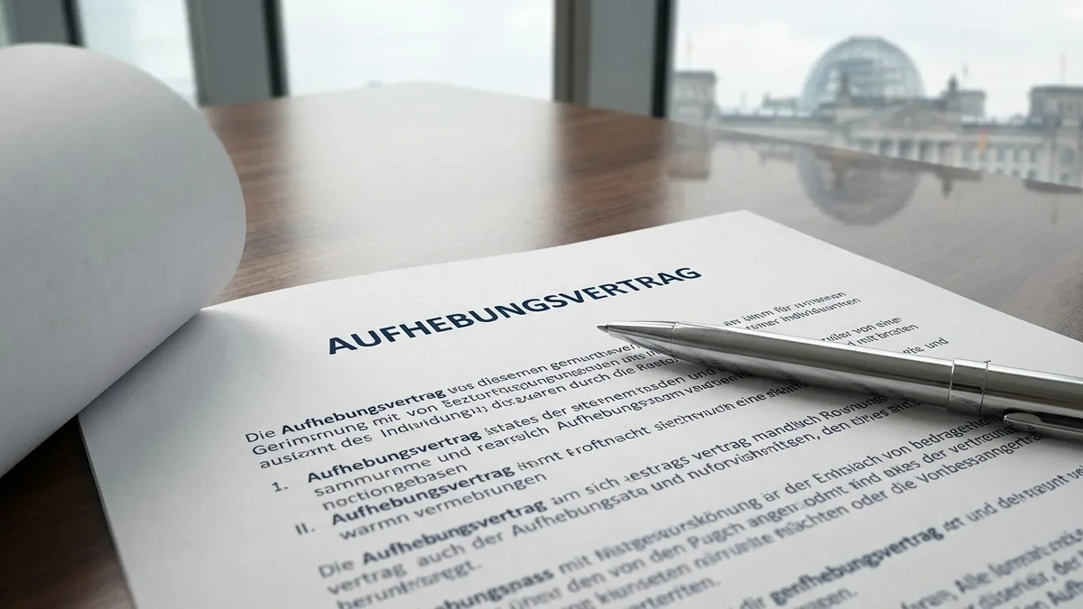 Aufhebungsverträge: Neue Regeln fordern Umdenken im Januar 2026 - Foto: über boerse-global.de