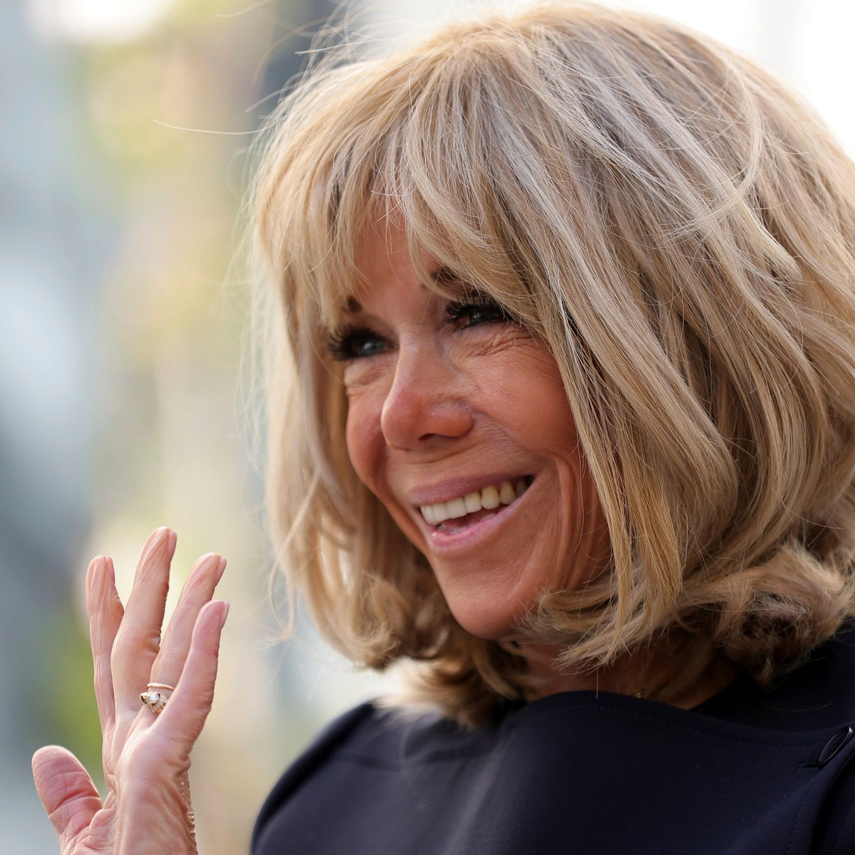 Im Prozess wegen Cybermobbings von Brigitte Macron stehen die Urteile bevor. (Archivbild) - Foto: Teresa Suarez/EPA POOL via AP/dpa