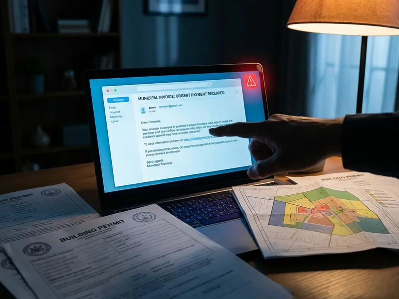 Phishing-Welle nutzt öffentliche Bauakten für Millionenbetrug - Foto: über boerse-global.de