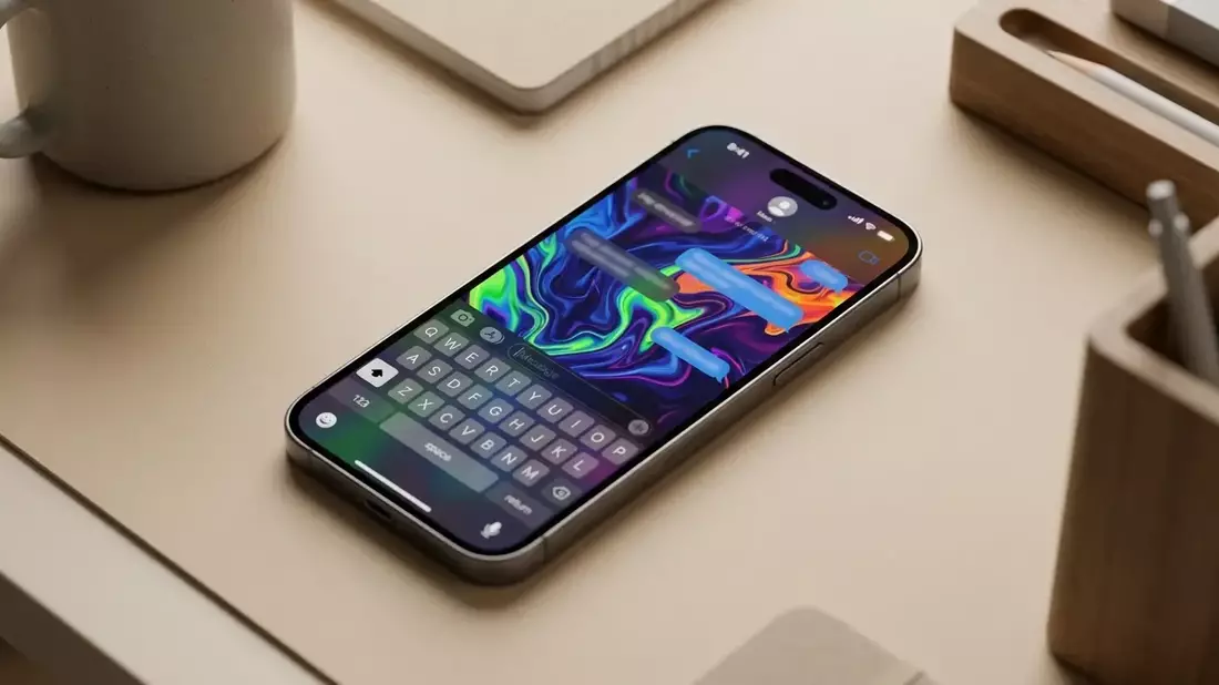 iOS 26: Versteckter Chat-Hintergrund begeistert iPhone-Nutzer - Bild: über boerse-global.de